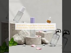 Flacone contagocce 13/410 PETG Flaconi contagocce per profumo personalizzati Flaconi contagocce vuoti erogatori