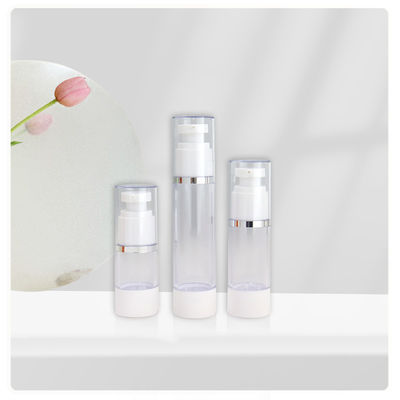comprare 15 ml 30 ml Bottiglia di lozione plastica a vuoto Cosmetica cura della pelle 50 ml Bottiglie di pompa senza aria online manufacture