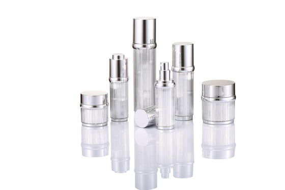 comprare 30ml 50ml 120ml Bottiglia Pompa Lozione Modern Acrilica Per La Cura Della Pelle Confezionamento Crema Faciale Bottone online manufacture