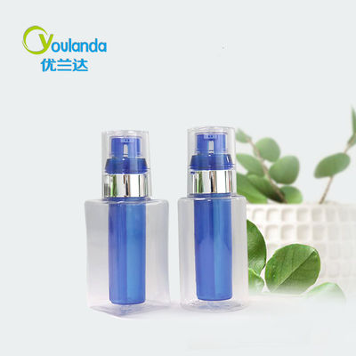 comprare 30 ml 90 ml Bottiglia pompa di lozione PETG Bottiglia di lozione in plastica a doppia camera online manufacture