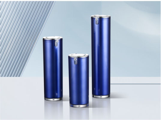 comprare 30 ml di bottiglia cosmetica a colori personalizzati senza aria pompa d'aria bottiglie cosmetiche per la cura della pelle online manufacture
