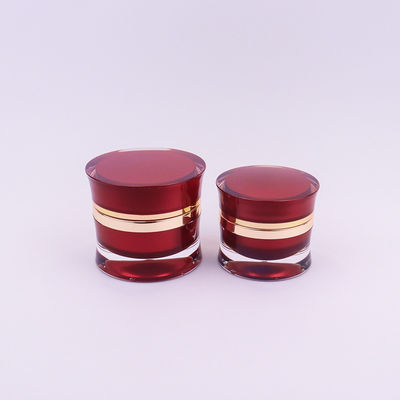 comprare Bastoni cosmetici acrilici a doppia parete 30g 50g Bastoni di plastica vuoti con coperchio Bastoni di crema cosmetica online manufacture