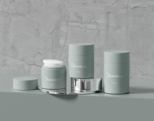 PP Crema senza aria Bottoni cosmetici Contenitore vuoto per la crema 30ml 50ml 100ml YLD04A