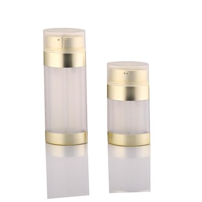 Contenitori per cosmetici in plastica a doppia camera ODM Bottiglia cosmetica a vuoto da 60 ml