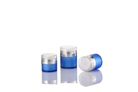 PP Center Out Jar Crema Faciale Jar vuoto contenitore cosmetico senza aria 15ml 30ml 50ml