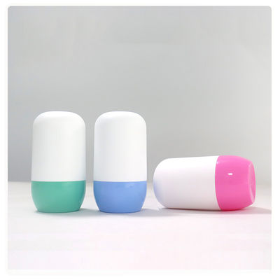 Colori di plastica in rotolo su bottiglie di deodorante sfere a rotolo per oli essenziali tappo personalizzabile