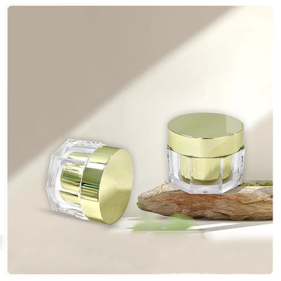 PMMA 100ml 120ml Vaso cosmetico Contenitore di crema Vaso di crema Imballaggio cosmetico