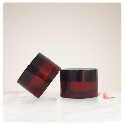 30g Contenitore di crema cosmetica personalizzabile Vaso vuoto di plastica cosmetica con coperchio