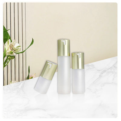 3pcs Contenitore pompa di lozione Chiara pompa senza aria Bottiglia 15ml 30ml 50ml Per prodotti freschi