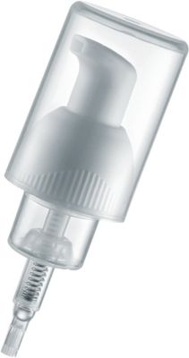 Pompa di lozione di sapone in plastica da 28 mm 28 410 per detergente facciale e bagno a bolle