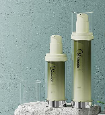 Lozione di sostituzione Bottiglia di plastica senza aria Crema per il viso Bottine per prodotti per la cura della pelle 3pcs