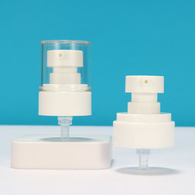 18/410 20/410 Pompa di lozione in plastica senza aria Dispensatore di pompe di lozione con tappo trasparente