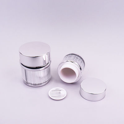 Squisito barattolo cosmetico acrilico da 30 g e 50 g per crema per gli occhi con colore personalizzato