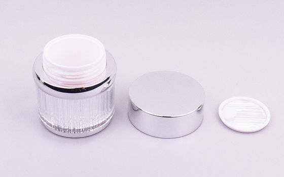 Squisito barattolo cosmetico acrilico da 30 g e 50 g per crema per gli occhi con colore personalizzato