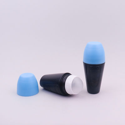 50ml PP Roll On Bottle Bottiglie a sfera a rulli con palla liscia Per Uomini