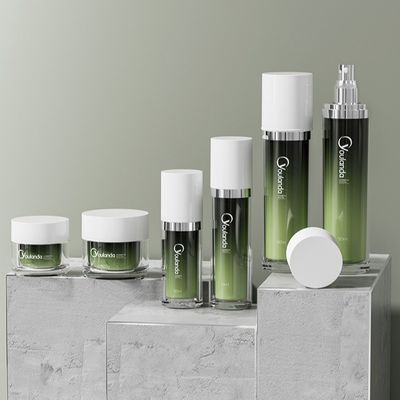 30 ml 50 ml 120 ml Acrilico Crema Faciale Vaso E Lozione Bottiglia Set Bottiglia Cosmetica Imballaggio