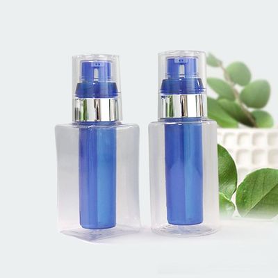 30 ml 90 ml Bottiglia pompa di lozione PETG Bottiglia di lozione in plastica a doppia camera