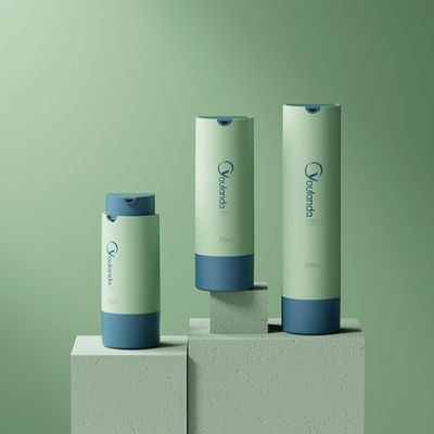 15ml 30ml 50ml Bottiglia di plastica senza aria vuota Bottiglie di pompa senza aria ricaricabili personalizzate