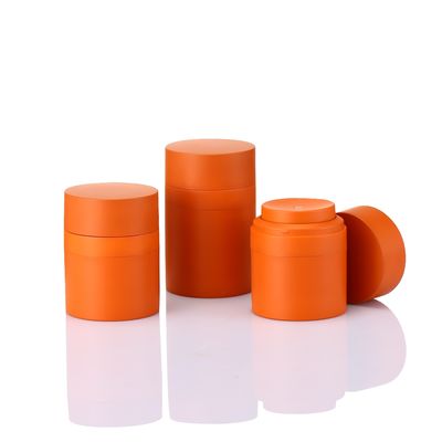 30 50 100 g Boccette di plastica di plastica fredda ecologica rotonda PP Boccette di cosmetici imballaggio 100 g