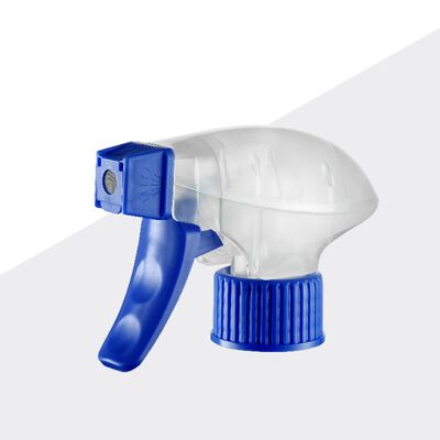 Pompa spray per pulizia in plastica con spruzzatore a grilletto in schiuma a doppia parete 28/410