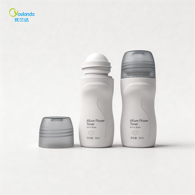 Flacone roll-on sottile da 30 ml, graziosa boccetta in plastica con sfera ricaricabile da viaggio per oli essenziali